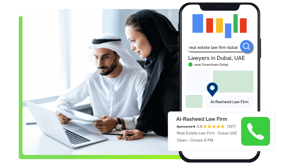 An image of a Law Firm in Dubai, representing Growth through their digital marketing agency.