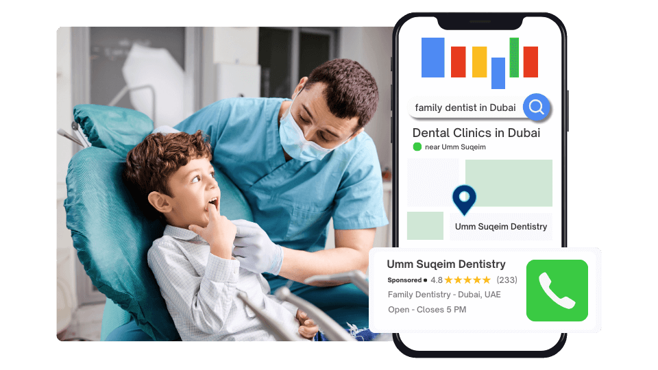 Dental clinic SEO & PPC company in Dubai.